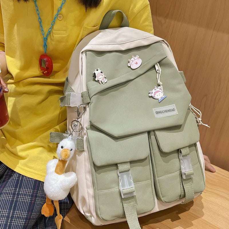 Japanese College Style Modern Girl Backpack Large Capacity
