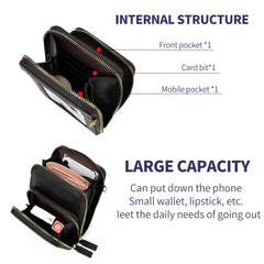 Women's Cell Phone Wallet Crossbody Bag