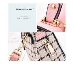 Women School Litter Bear PU Leather Waterproof Handbag Women's Shoulder Bag
