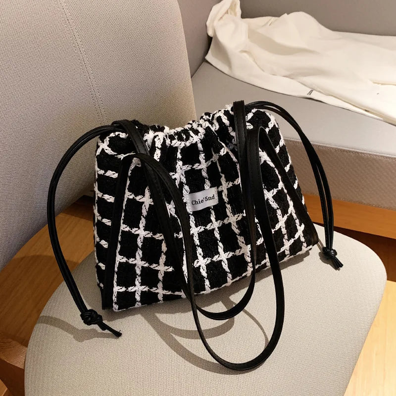Large Capacity Shoulder Bag For Women Student Tote Bag