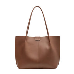 PU Leather Shoulder Bag for Women Tote Shopping Large Handbag