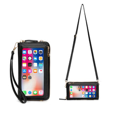 RFID PU Large Capacity Shoulder Bag for Women