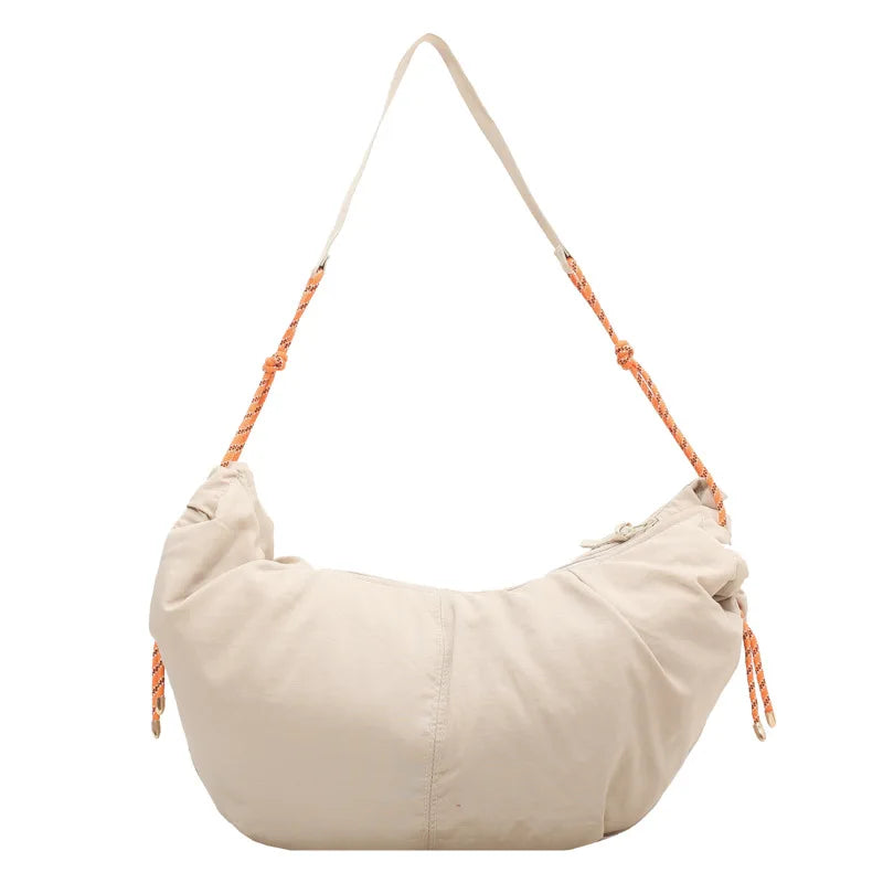 Nylon Shoulder Crossbody Bag for Women Large Handbags