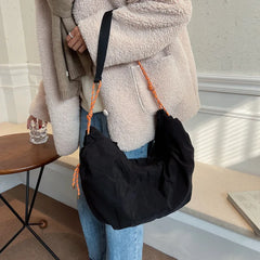 Nylon Shoulder Crossbody Bag for Women Large Handbags