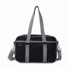 Preppy Style Messenger Bag Large-capacity Shoulder Bag Women Nylon Bag