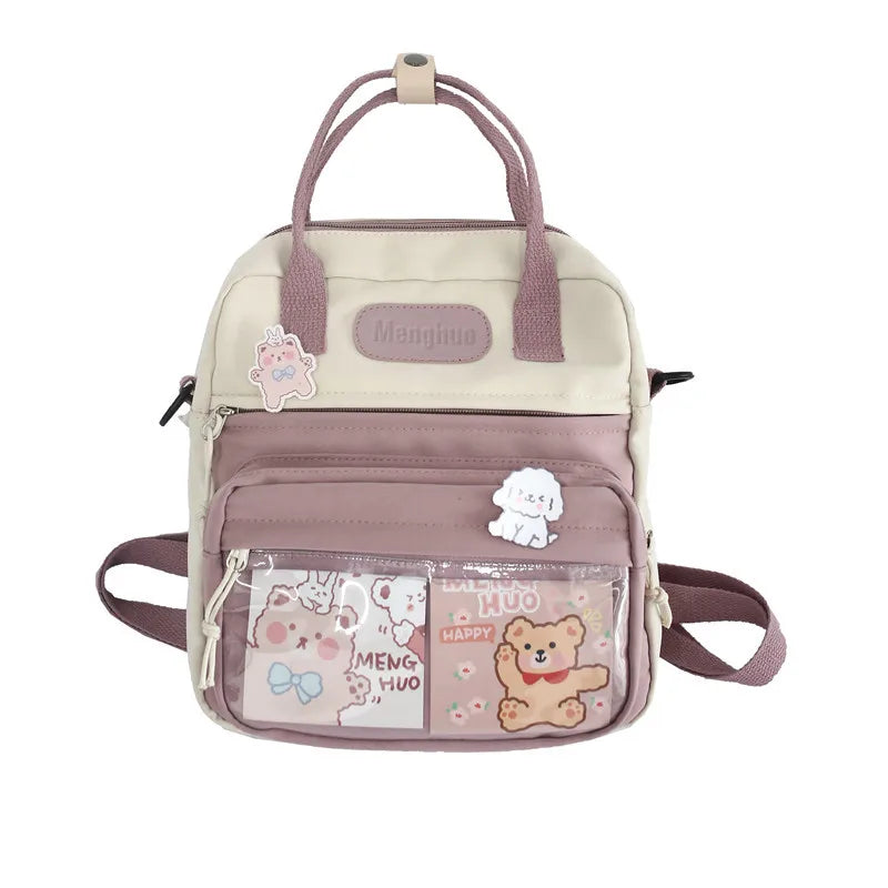Waterproof Nylon Small Shoulder Bags for Teenage Girls