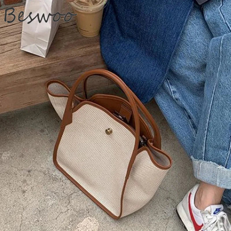 Large Canvas Tote Bag Shoulder Bag