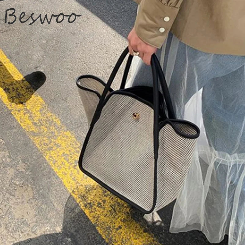 Large Canvas Tote Bag Shoulder Bag