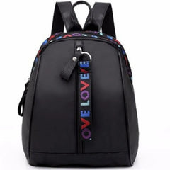 Women Mini Backpack Oxford Shoulder Bag Small Bagpack Multi-Function