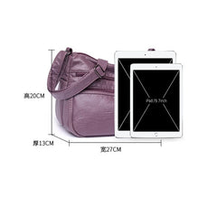 Women's Crossbody Bag Pu Leather Small Shoulder Handbag