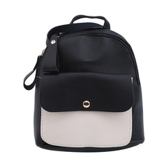 Women's Double Pull Bump Small Backpack Mini Backpack