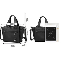 Women's Casual Shoulder Bag Waterproof Nylon Messenger Bags