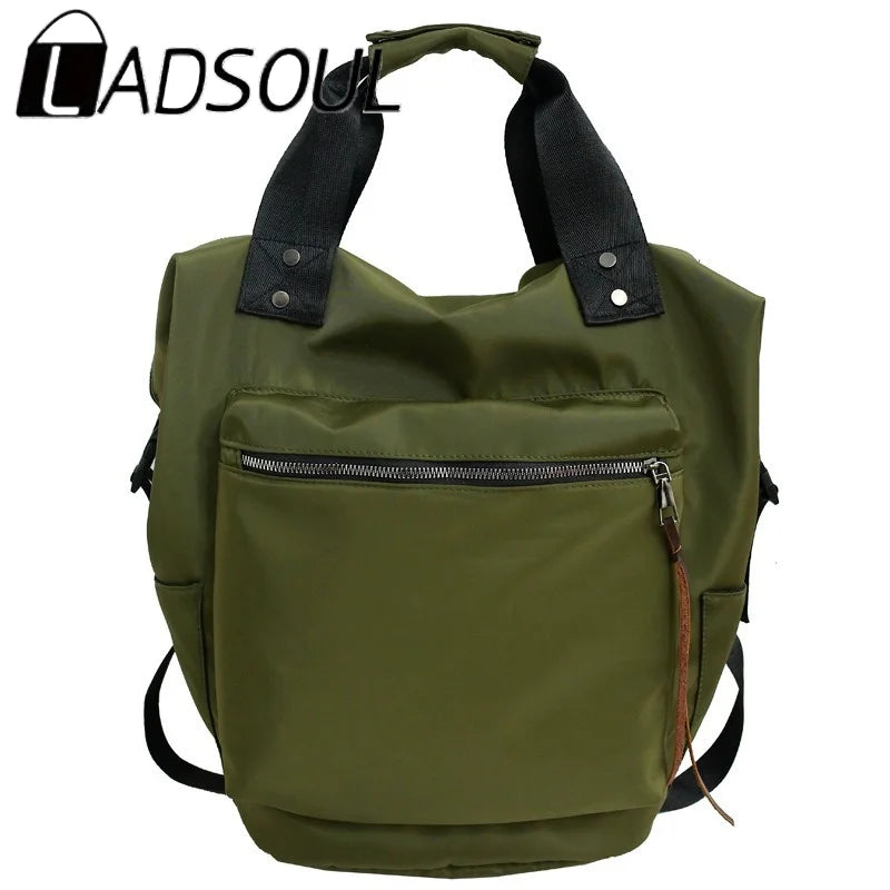 LADSOUL Girl Waterproof Backpack Large Capacity Schoolbags