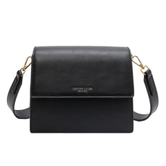 Double Layer Flap Crossbody Shoulder Handbag Small