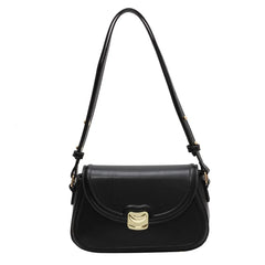 Green Shoulder Bag for Women In Solid Small PU Leather Handbags and Purse