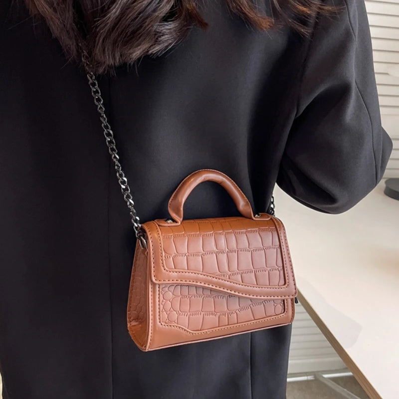 Small Stone Crossbody Sling Bags for Women Winter Trends