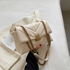 LEFTSIDE Crossbody Bags for Women Chain Shoulder Handbags Small