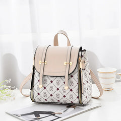 Women's PU Leather Backpack Multifunctional Shoulder Bag