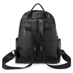 Ladies Anti-Theft Travel Backpack Large Capacity Handbag Retro Style Storage Bag