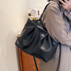 Soft PU Leather Shoulder Bag Women Handbag Large Capacity