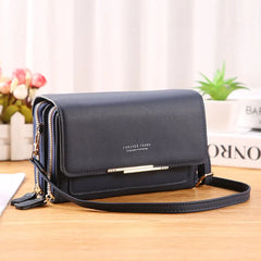 Women's Cross Body Messenger Bag PU Leather Shoulder Handbag