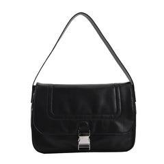 Retro Shoulder Bag Women's PU Large Capacity Underarm Bag