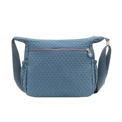 Waterproof Nylon Shoulder Bag Women Handbag Zipper Crossbody Messenger
