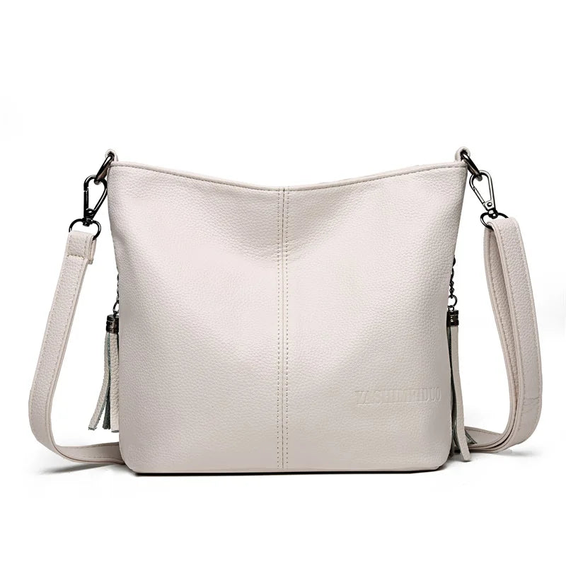 Leather Crossbody Bag Women Shoulder Handbag Tote Bolsa Feminina