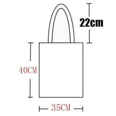 Girl Power Quotes Canvas Tote Bag Shopping Travel Women Eco Reusable Shoulder Sh