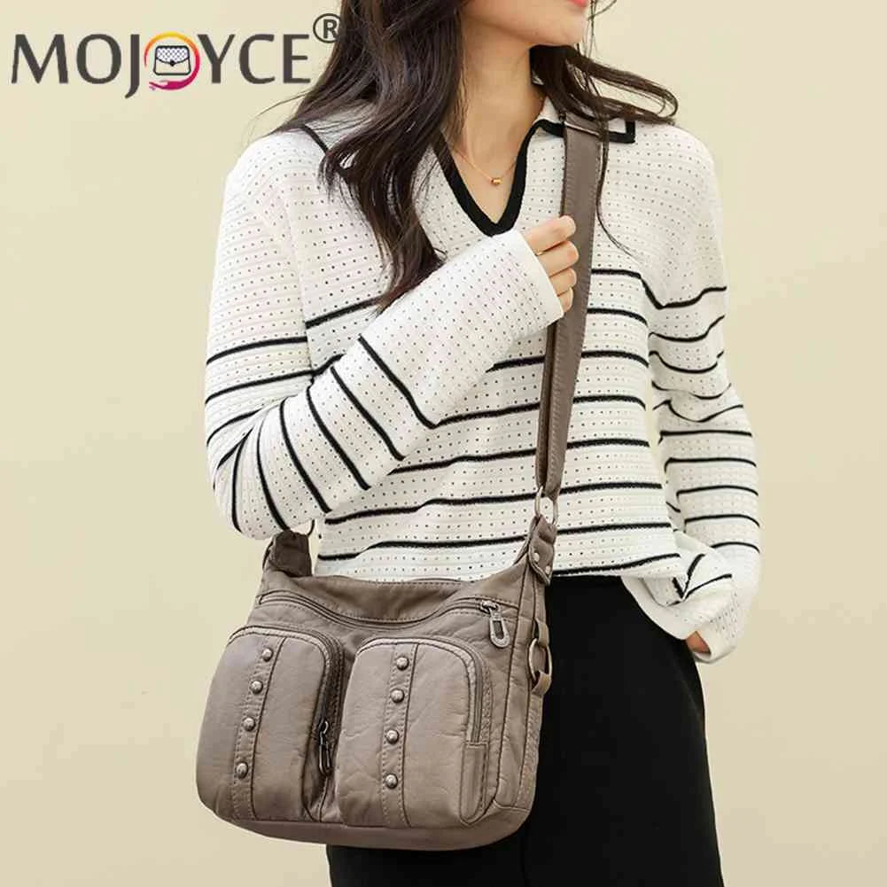 Women's Soft PU Leather Tote Bag for Weekend Vacation
