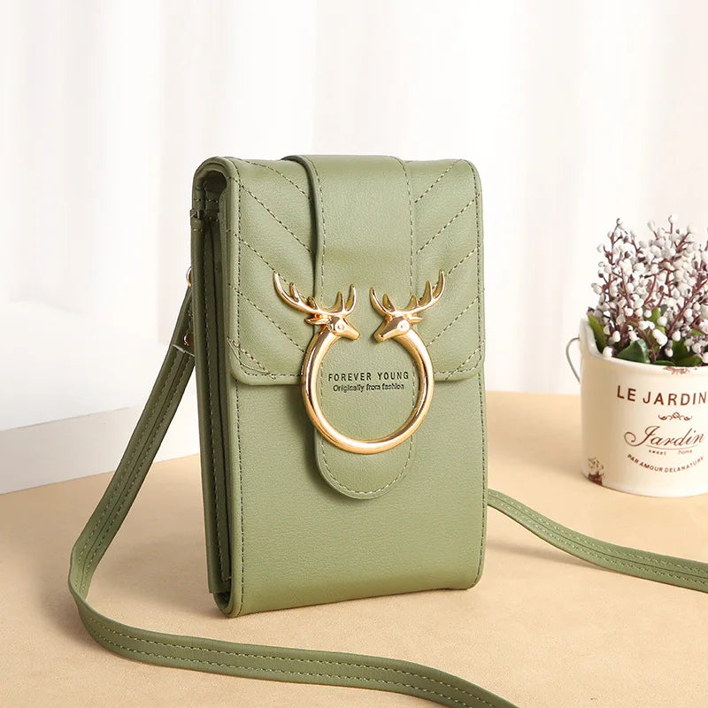 Women's Large-capacity Messenger Bag Solid Shoulder Purse