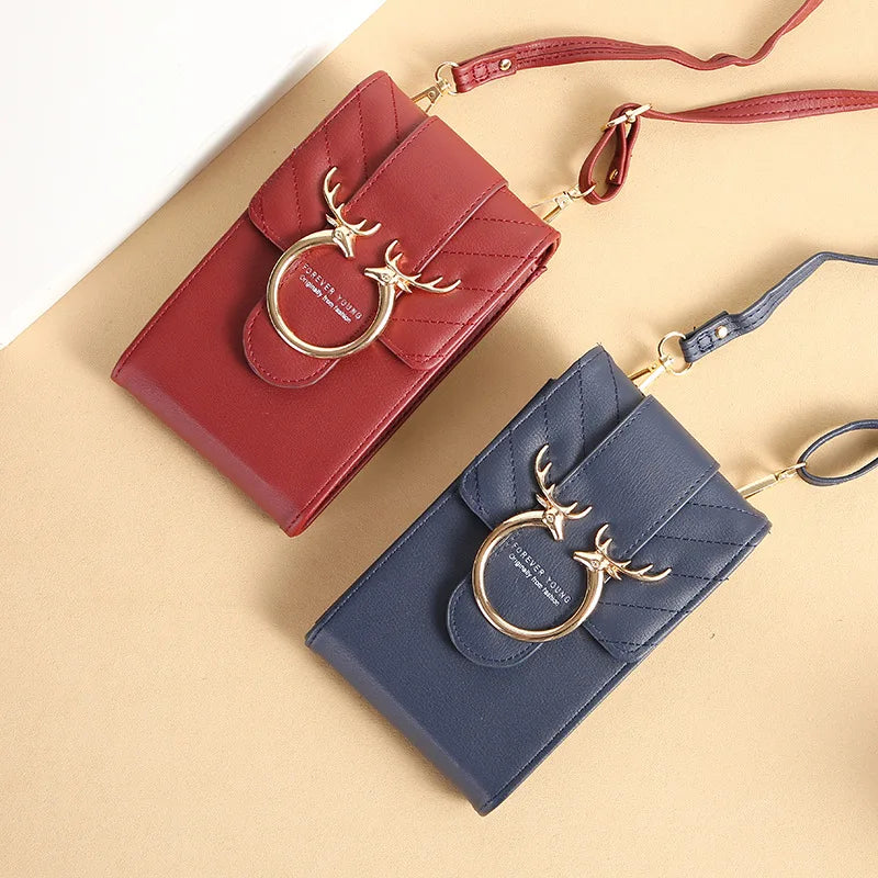 Women's Large-capacity Messenger Bag Solid Shoulder Purse