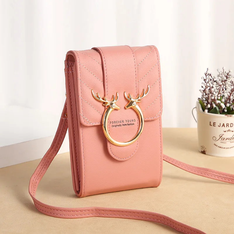 Women's Large-capacity Messenger Bag Solid Shoulder Purse
