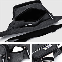 Large Capacity Men's Waist Bag Sports Backpack