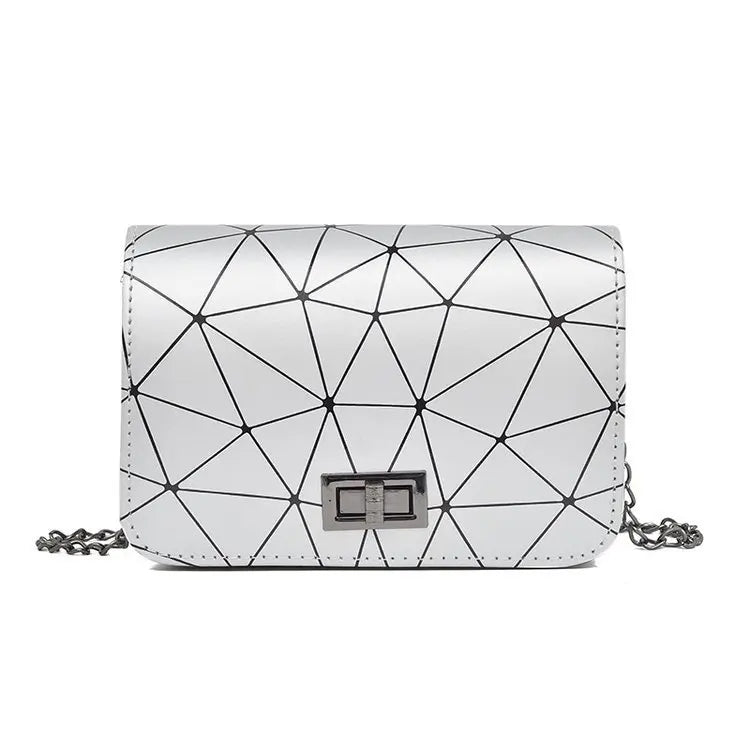 Wild Messenger Bag Chain Print Clutch Handbag Shoulder Bag