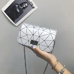 Wild Messenger Bag Chain Print Clutch Handbag Shoulder Bag