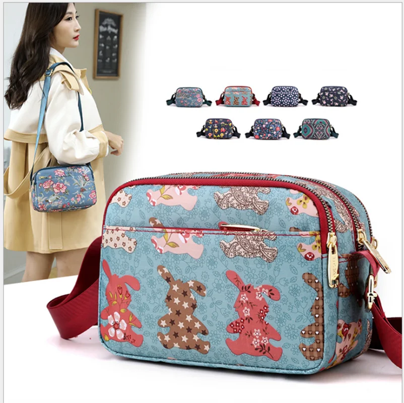 Casual Nylon Shoulder Bag Outdoor Crossbody Handbag