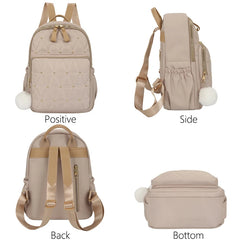 Women's Anti Theft Nylon Rucksack Travel Bagpack