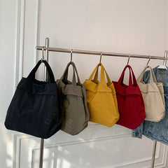 Women's Nylon Shoulder Bag Large Capacity Tote Crossbody Bags