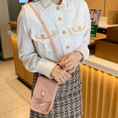 Women's Small Shoulder Bag Crossbody Purse with Adjustable Strap