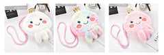 Octopus Messenger Bag Plush Wallet Mini Shoulder Bag