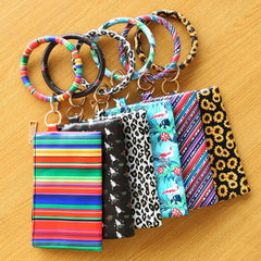 Leopard Print Women's Clutch Wallet Phone Bag