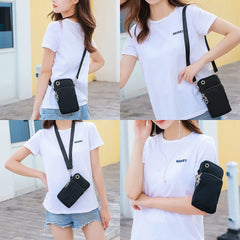 26 Letter Print Shoulder Bag Multi-function Wrist Wallet