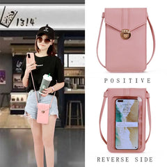 Women's Touch Screen Smartphone Wallet Shoulder Bag Handbag