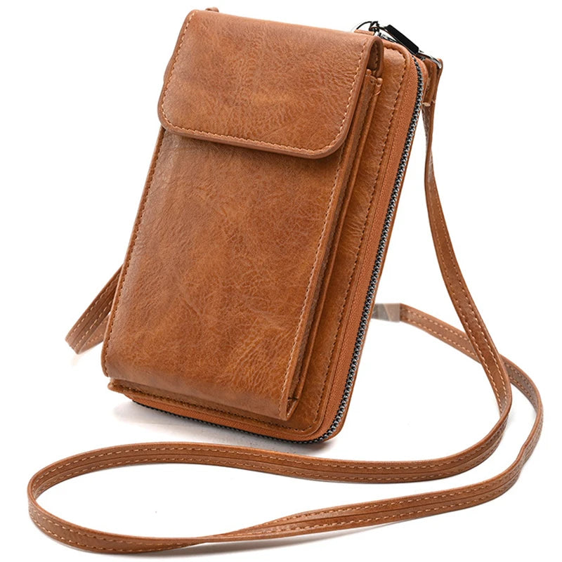 Women's Multifunctional Shoulder Bag for Phone and Wallet