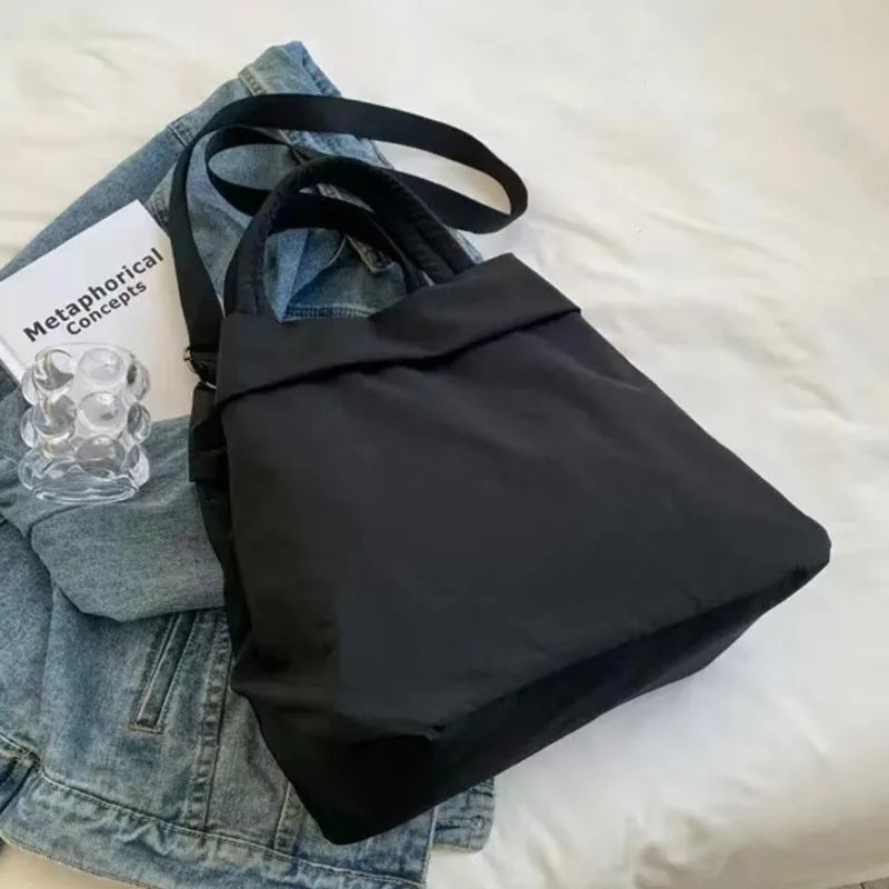 Waterproof Nylon Crossbody Shoulder Bag with Large Capacity