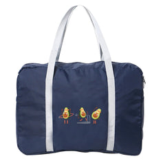Avocado Print Yoga Travel Bag with Large Capacity