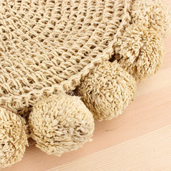 Bohemian Tassel Rattan Beach Handbag Straw Shoulder Bag