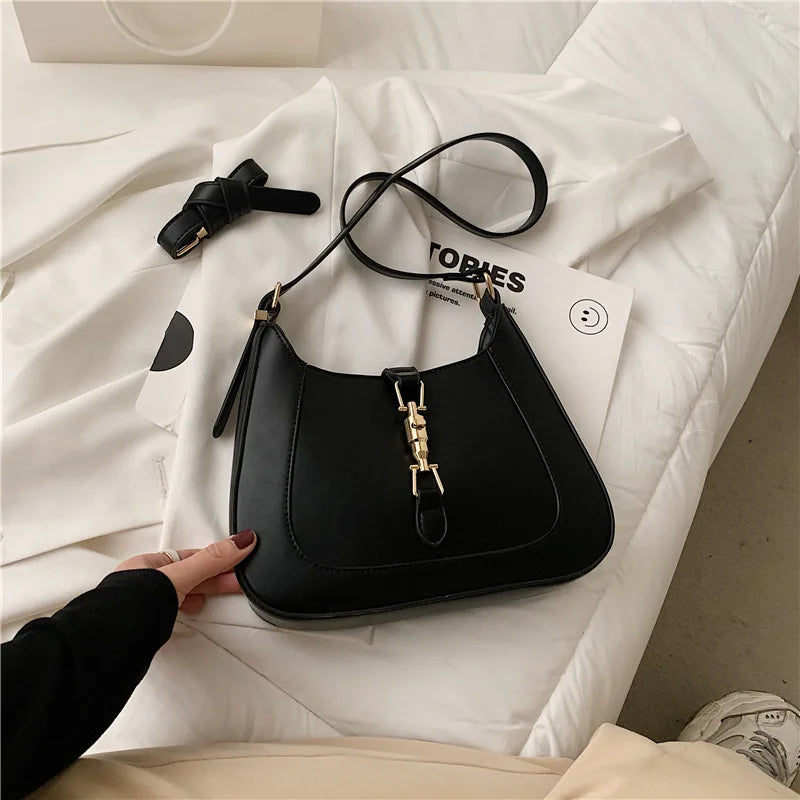 Ladsoul Women's Underarm Bag Western Style Handbag Shoulder Bag