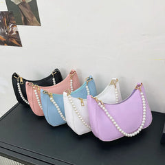 Mini PU Leather Shoulder Bags Cartoon Pattern Handbags for Women